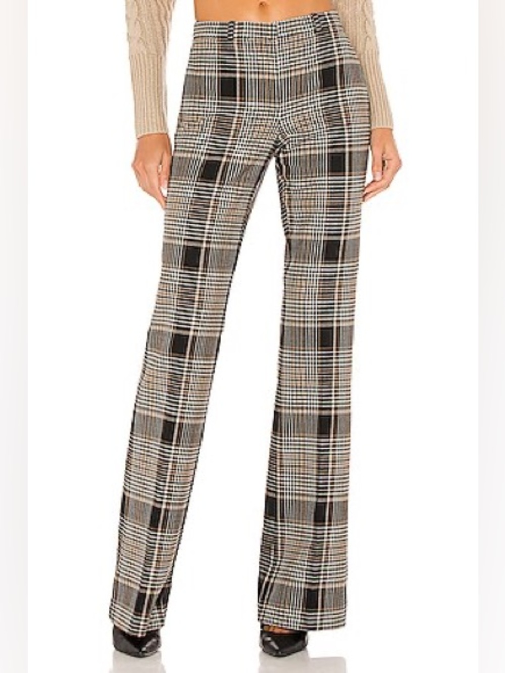 Theory Demitria Pant in Black Multi - Size 6. Like New!